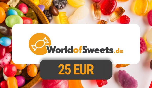 World of Sweets Gift Card 25 EUR