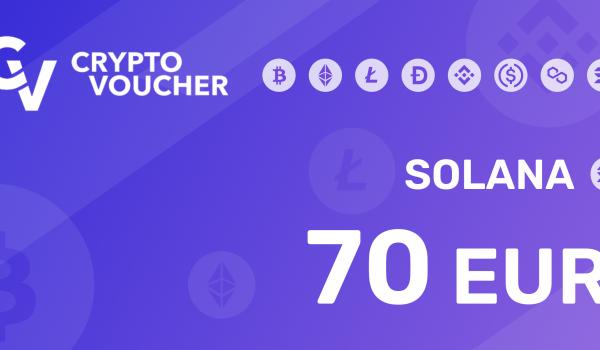 Crypto Voucher Solana 70 EUR