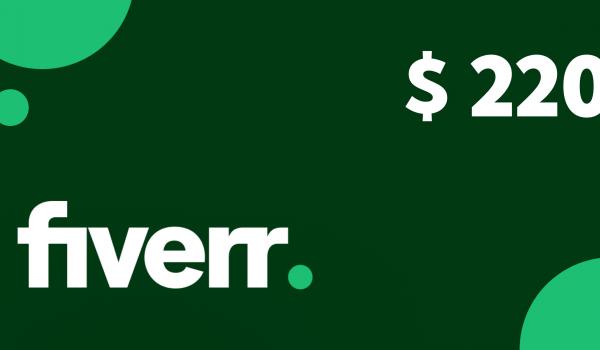 Fiverr Gift Card 220 USD