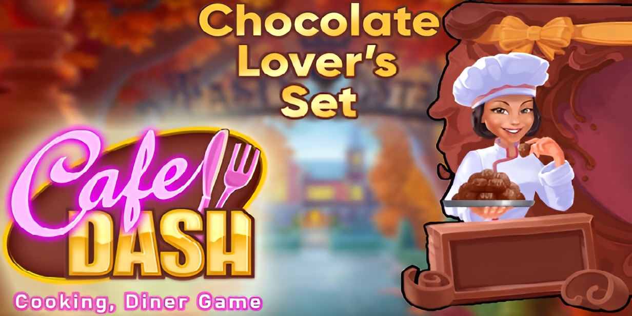 Cafe Dash Cooking Diner Game Chocolate Lovers Set (PC)