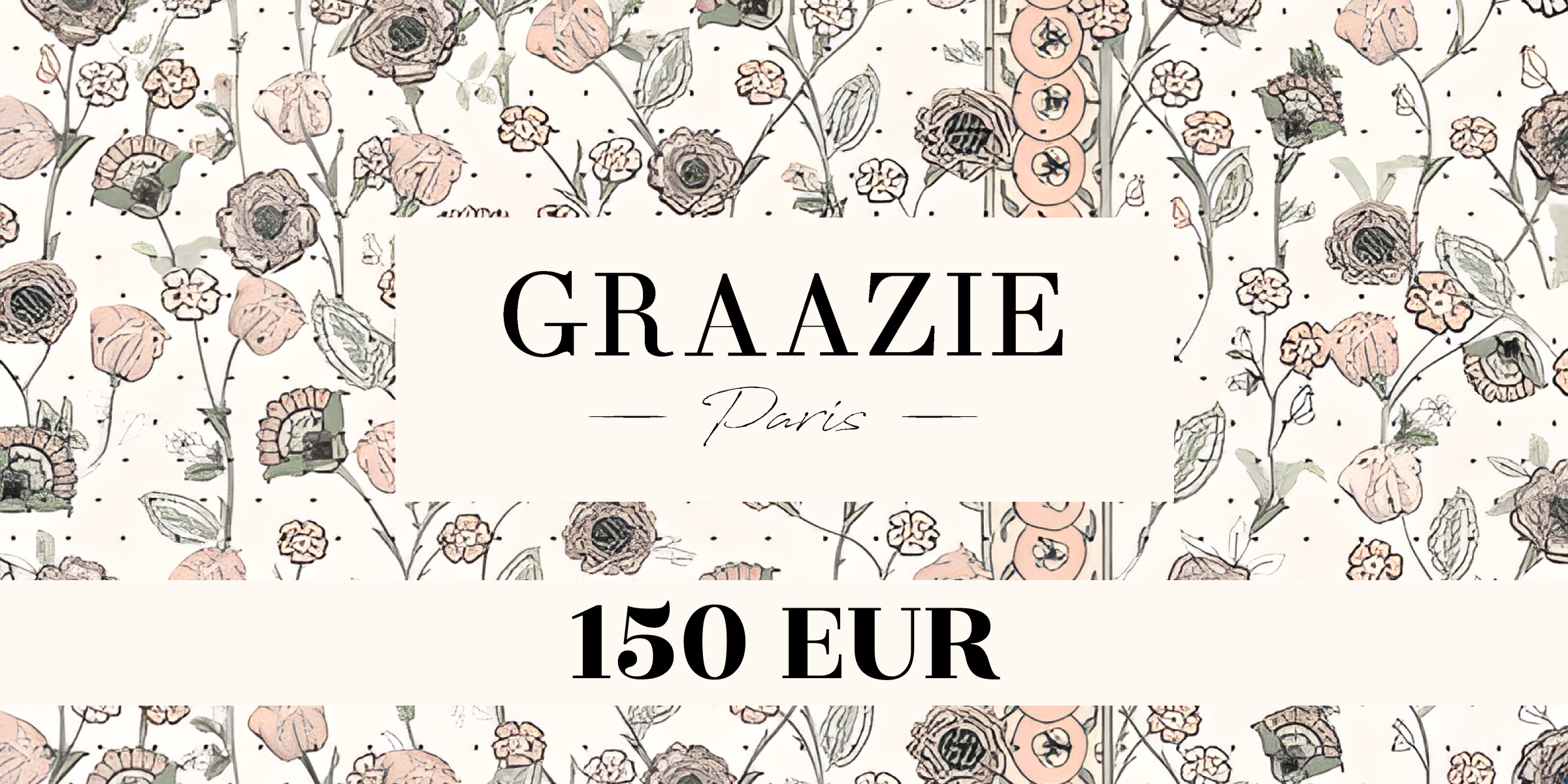 Graazie Gift Card 150 EUR