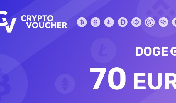 Crypto Voucher Doge 70 EUR