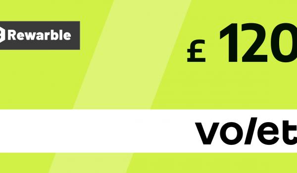 Volet Gift Card 120 GBP