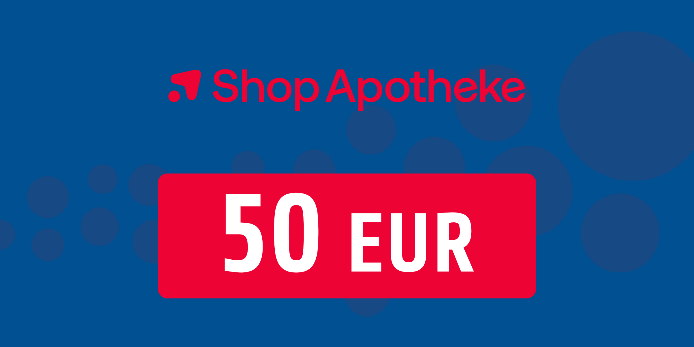 Shop Apotheke Gift Card 50 EUR
