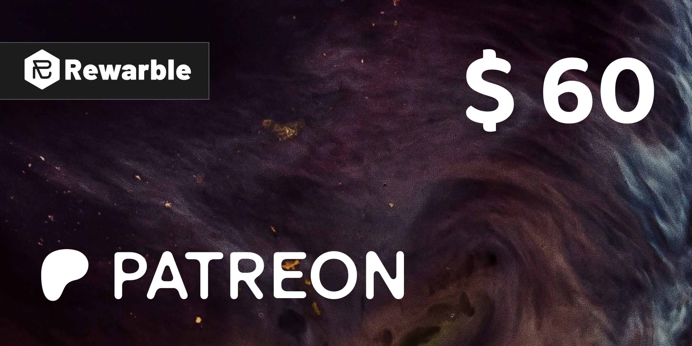 Patreon Gift Card 60 USD