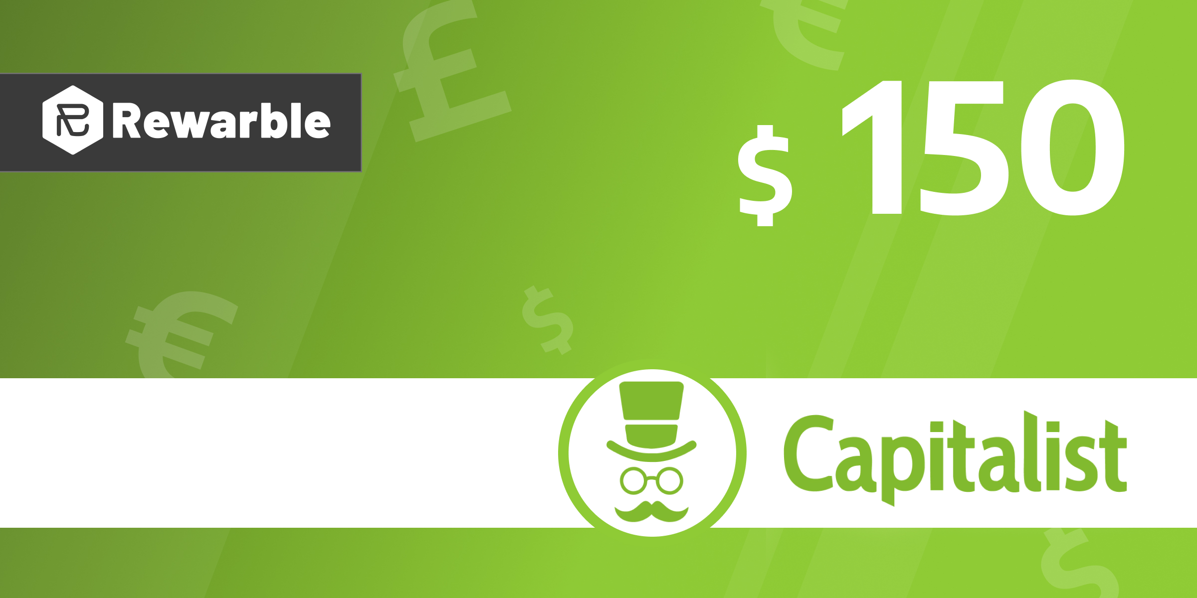 Capitalist Gift Card 150 USD