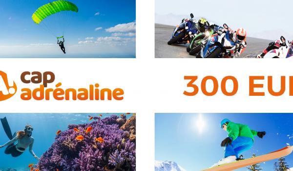 Adrenaline Gift Card 300 EUR