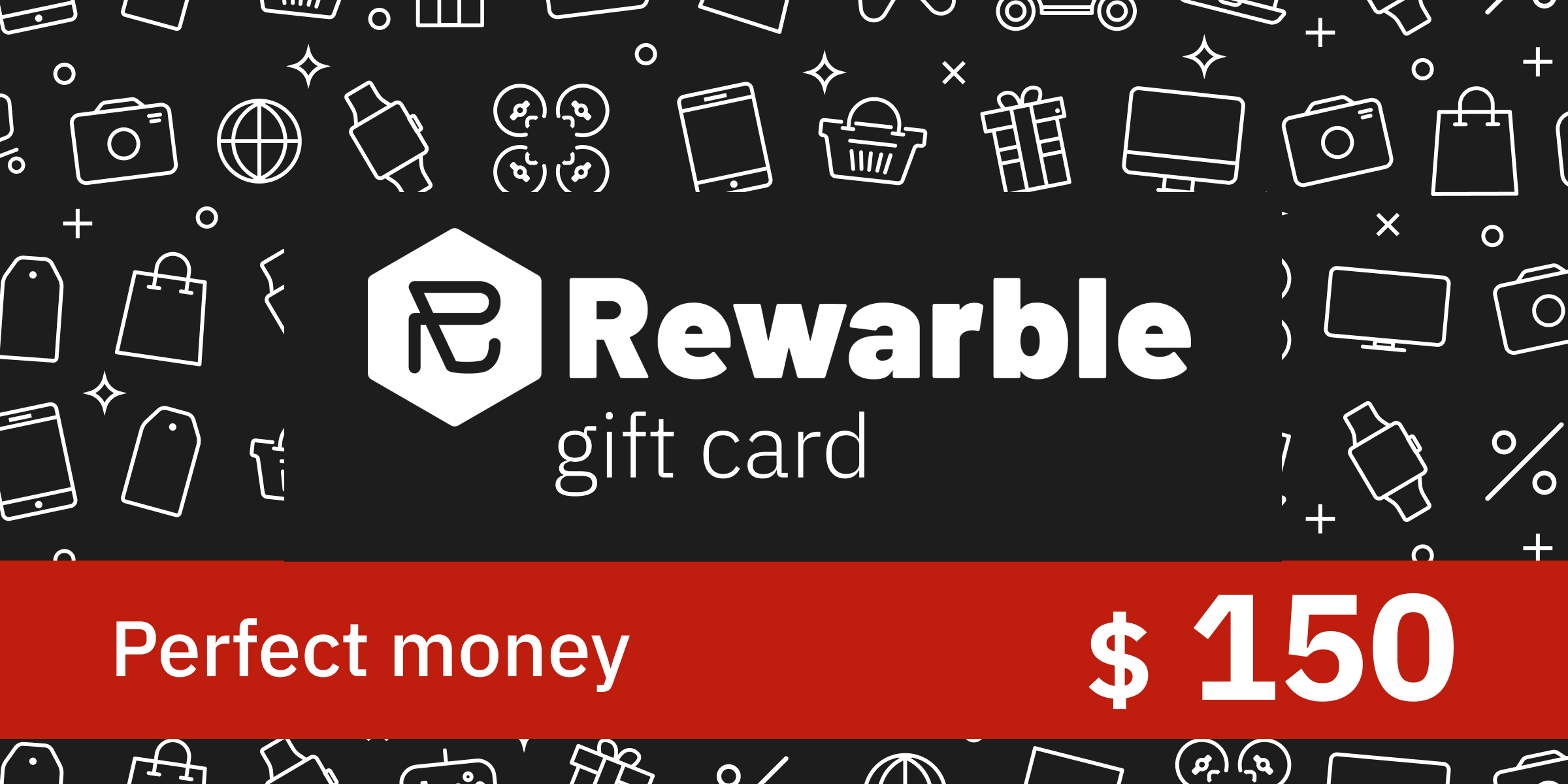 Perfect Money Gift Card 150 USD