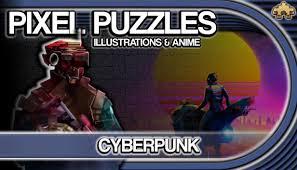 Pixel Puzzles Illustrations and Anime Jigsaw Pack Cyberpunk (PC)