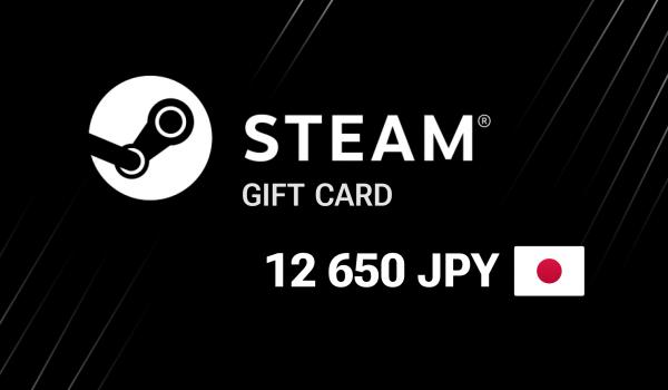 Steam Gift Card 12650 JPY