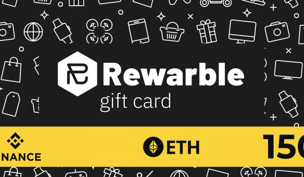 Rewarble Binance Gift Card ETH 150 USD