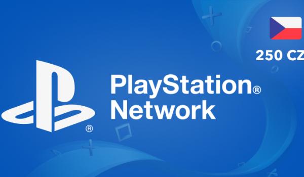 PlayStation Network Gift Card 250 CZK