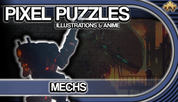 Pixel Puzzles Illustrations and Anime Jigsaw Pack Mechs (PC)