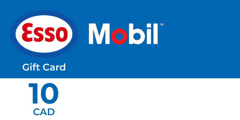 Esso and Mobil Gift Card 10 CAD