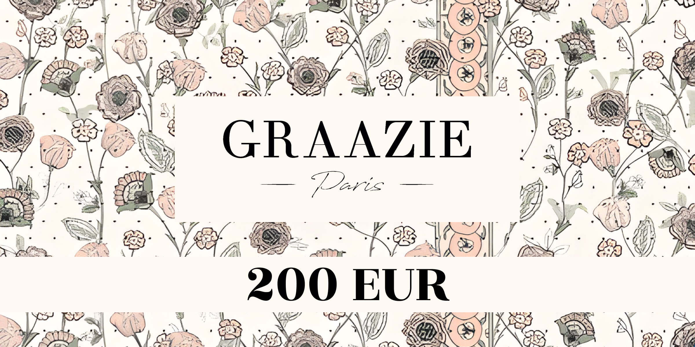 Graazie Gift Card 200 EUR