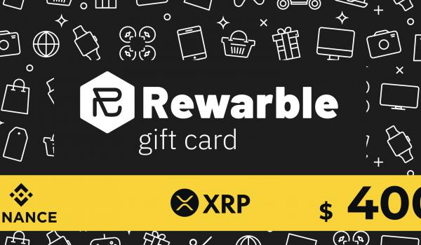 Rewarble Binance Gift Card XRP 400 USD