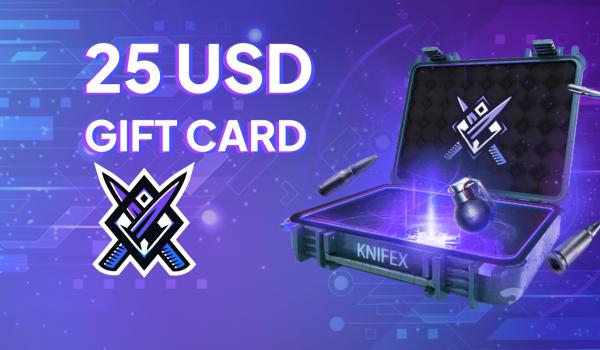 Knifex Gift Card 25 USD