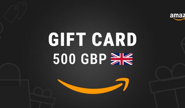 Amazon Gift Card 500 GBP