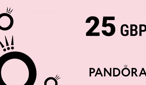 Pandora Gift Card 25 GBP