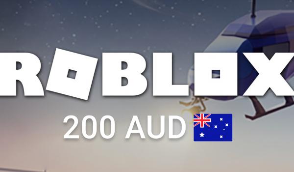 Roblox Gift Card 200 AUD