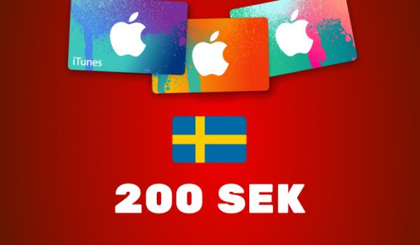 Apple iTunes Gift Card 200 SEK