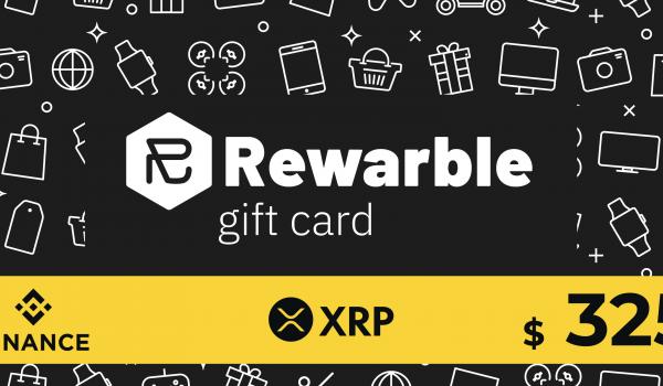 Rewarble Binance Gift Card XRP 325 USD