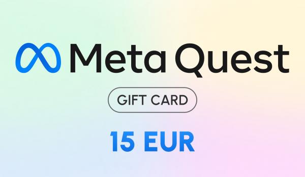 Meta Quest Gift Card 15 EUR
