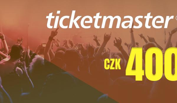 Ticketmaster Gift Card 400 CZK