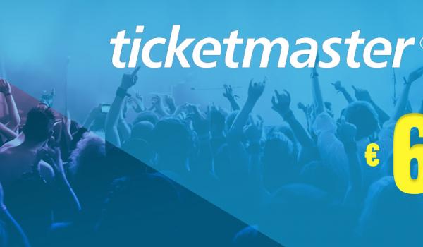Ticketmaster Gift Card 6 EUR