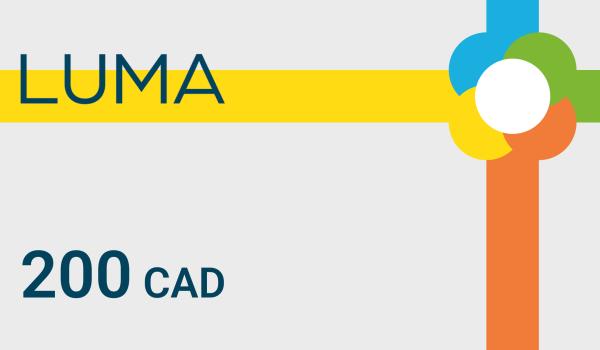 Luma Gift Card 200 CAD