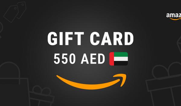 Amazon Gift Card 550 AED