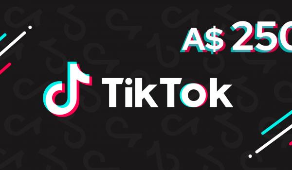 TikTok Gift Card 250 AUD