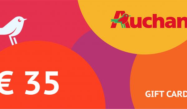 Auchan Gift Card 35 EUR