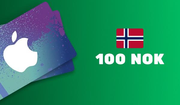 Apple iTunes Gift Card 100 NOK