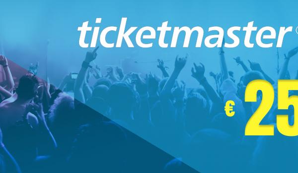 Ticketmaster Gift Card 25 EUR