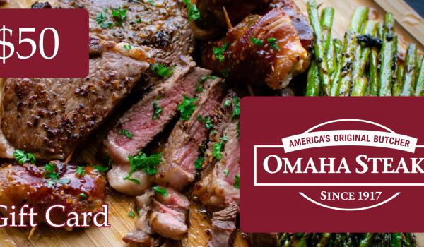 Omaha Steaks Gift Card 50 USD