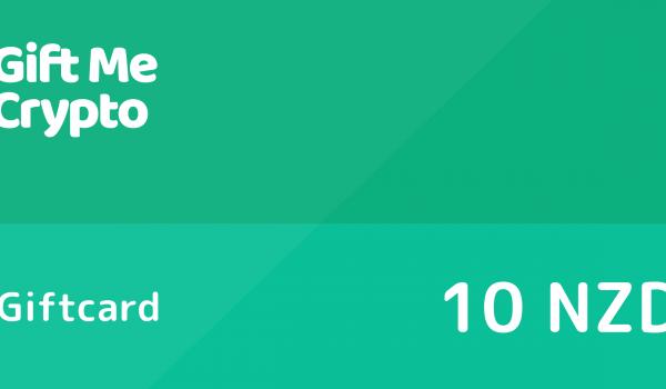 Gift Me Crypto Gift Card 10 NZD