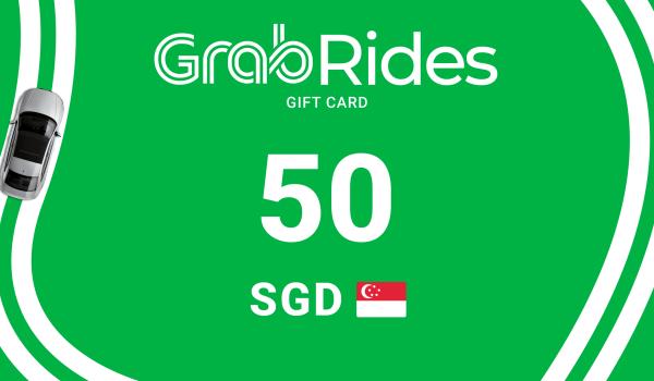 Grab Rides Gift Card 50 SGD