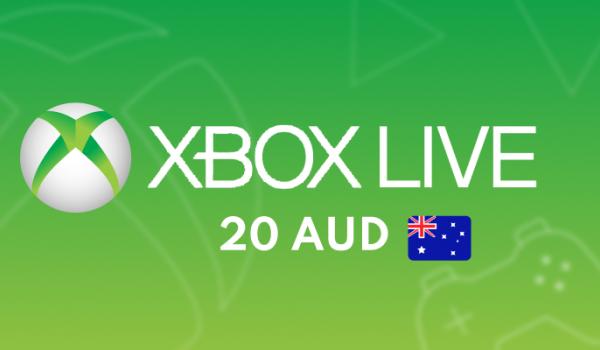 XBOX Live Gift Card 20 AUD