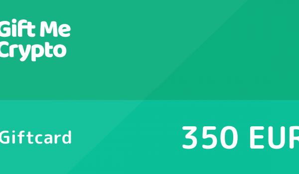 Gift Me Crypto Gift Card 350 EUR