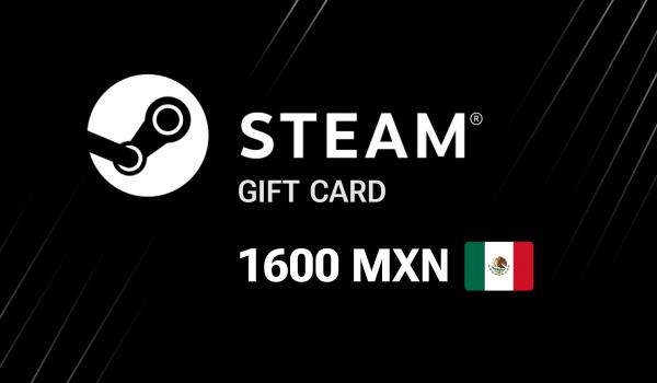 Steam Gift Card 1600 MXN
