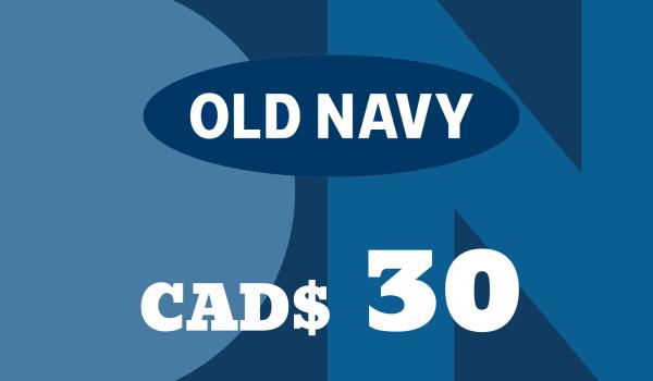 Old Navy Gift Card 30 CAD