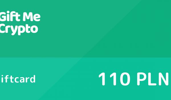 Gift Me Crypto Gift Card 110 PLN