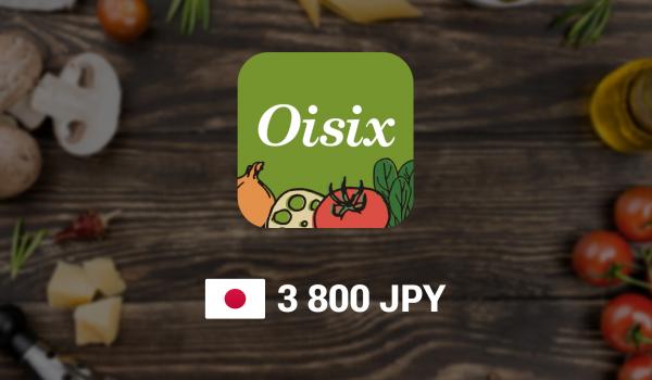 Oisix Gift Card 3800 JPY