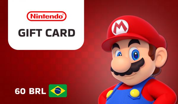 Nintendo Eshop 60 BRL