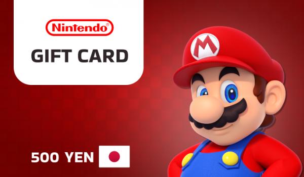 eShop Card 500 YEN