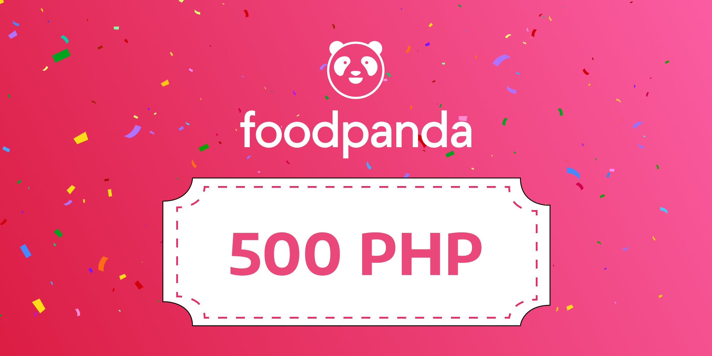 Food Panda Gift Card 500 PHP