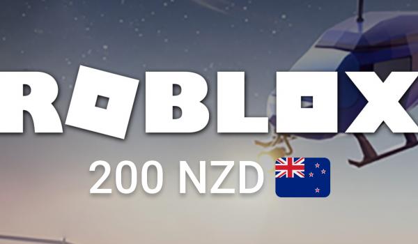 Roblox Gift Card 200 NZD