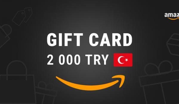 Amazon Gift Card 2000 TRY