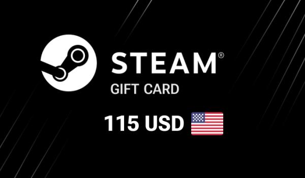 Steam Gift Card 115 USD